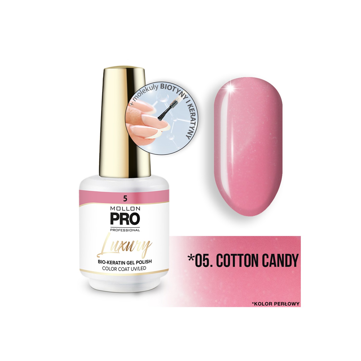 Mollon Pro Luxury Color Coat 5 8ml