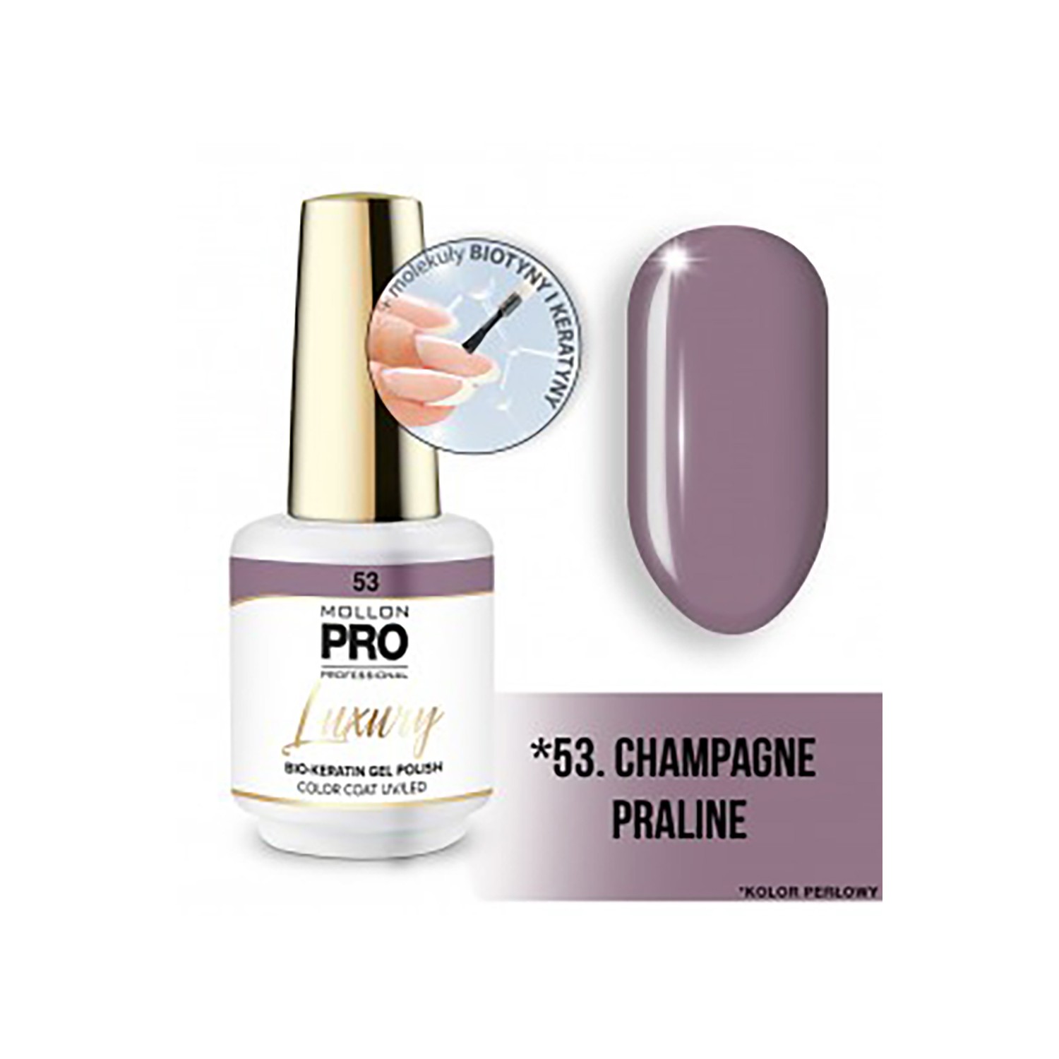 Manteau de couleur de luxe Mollon Pro 8 Ml 53