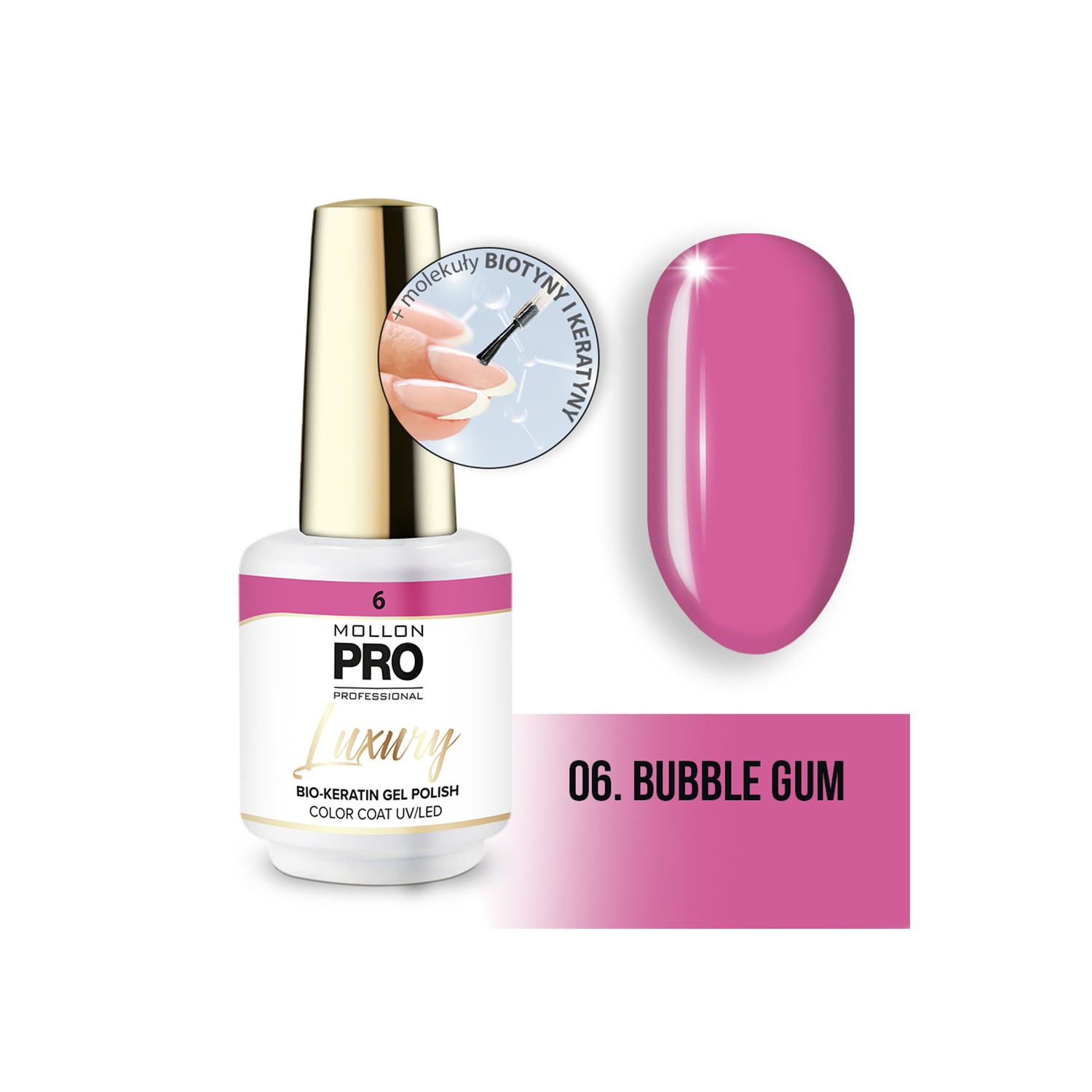 Mollon Pro Luxury Color Coat 6 8ml