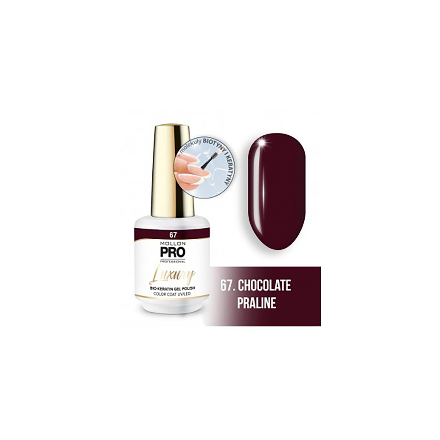 Manteau de couleur de luxe Mollon Pro 8 Ml 67