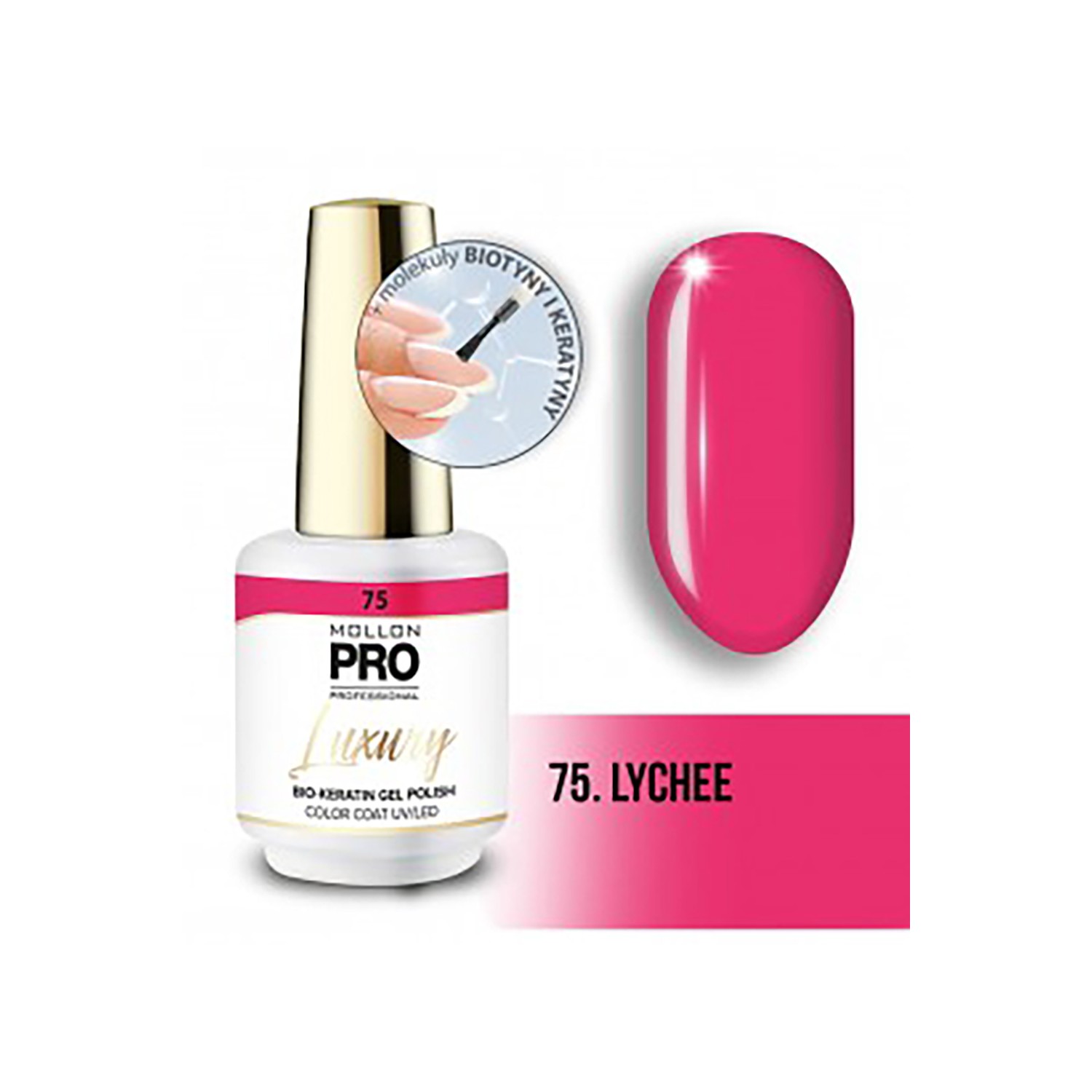 Manteau de couleur de luxe Mollon Pro 8 Ml 75