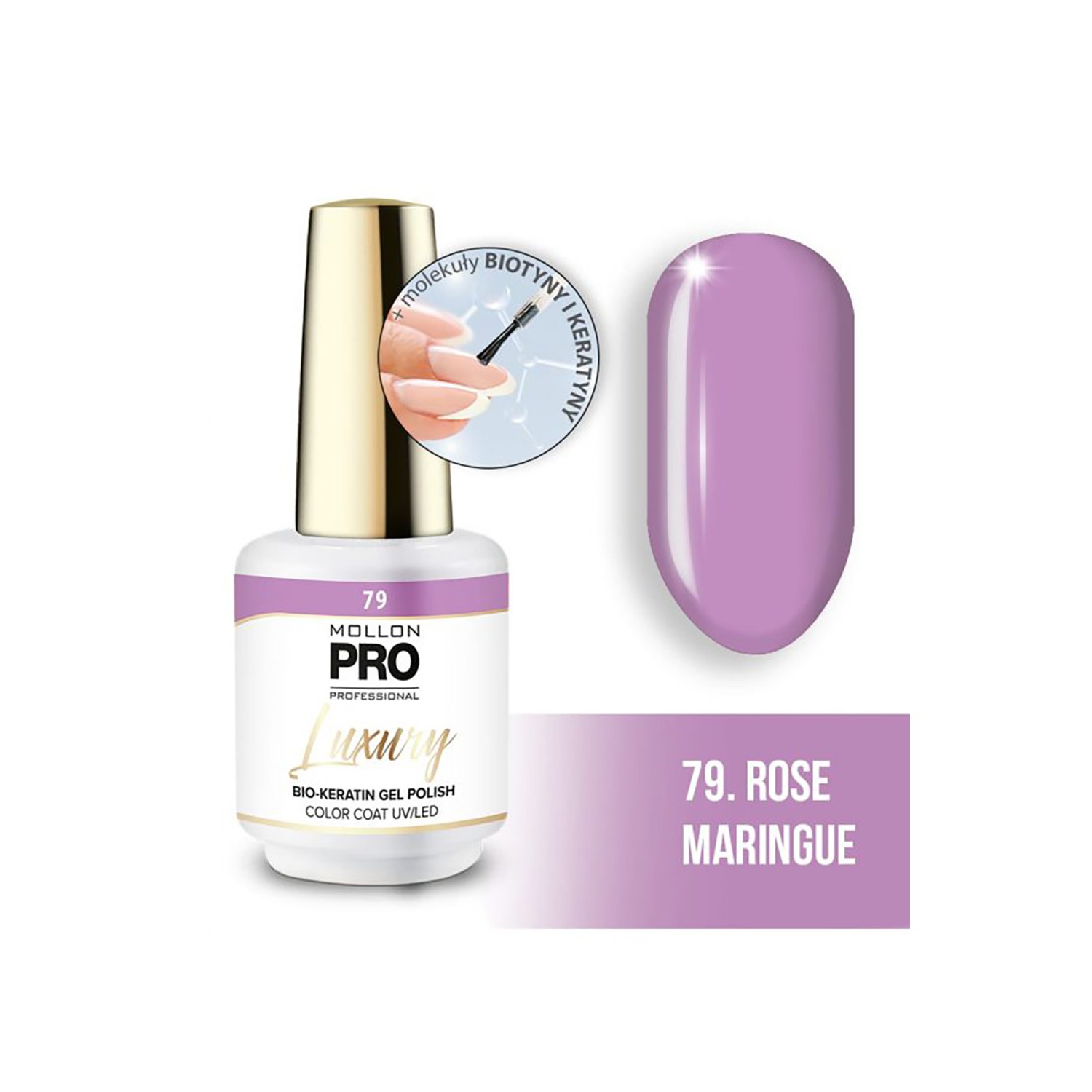 Manteau de couleur de luxe Mollon Pro 8 Ml 79