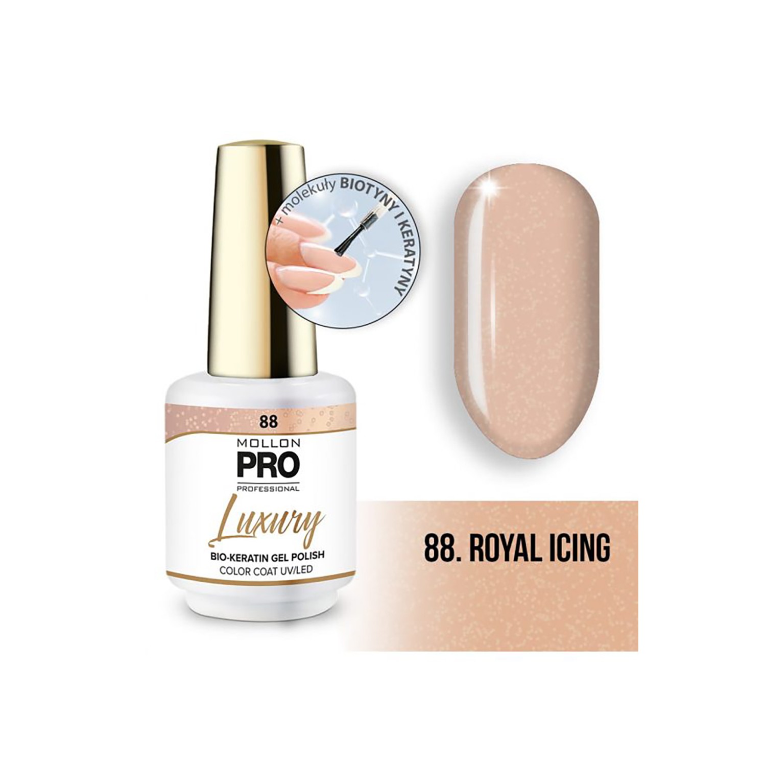 Mollon Pro Luxury Color Coat 88 8ml