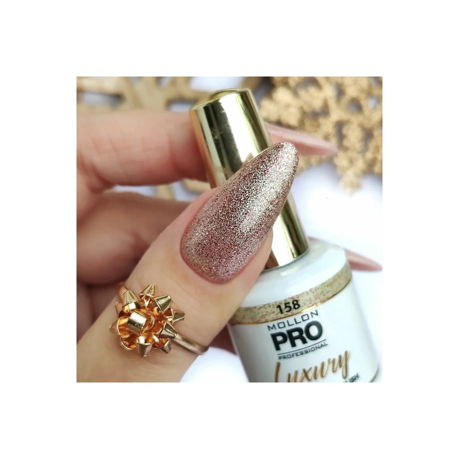 Mollon Pro Luxury Color Coat 158 8ml