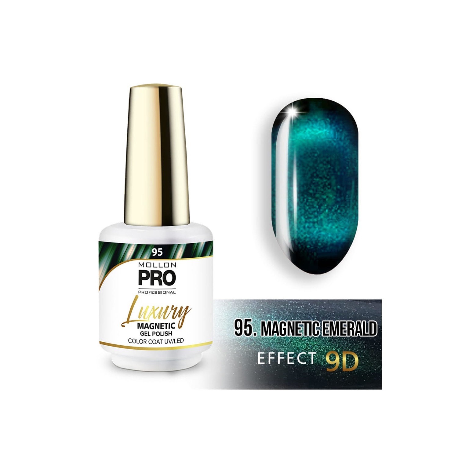 Mollon Pro Luxury Color Coat Magnetic 95 8ml