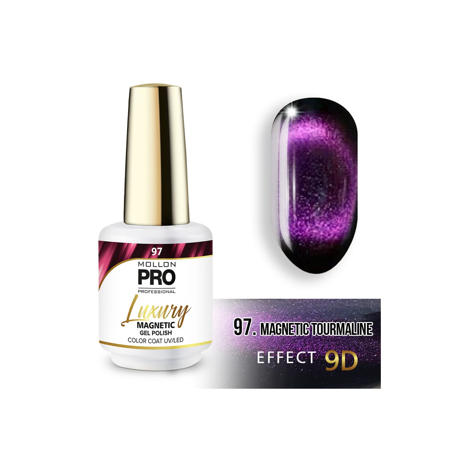 Mollon Pro Luxury Color Coat Magnetic 97 8ml
