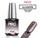 Mollon Pro Master Illusion Top Coat Pink 12ml