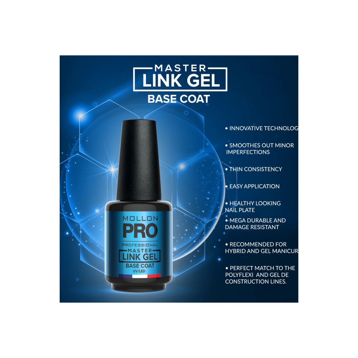 Mollon Pro Master Link Base Coat 12ml