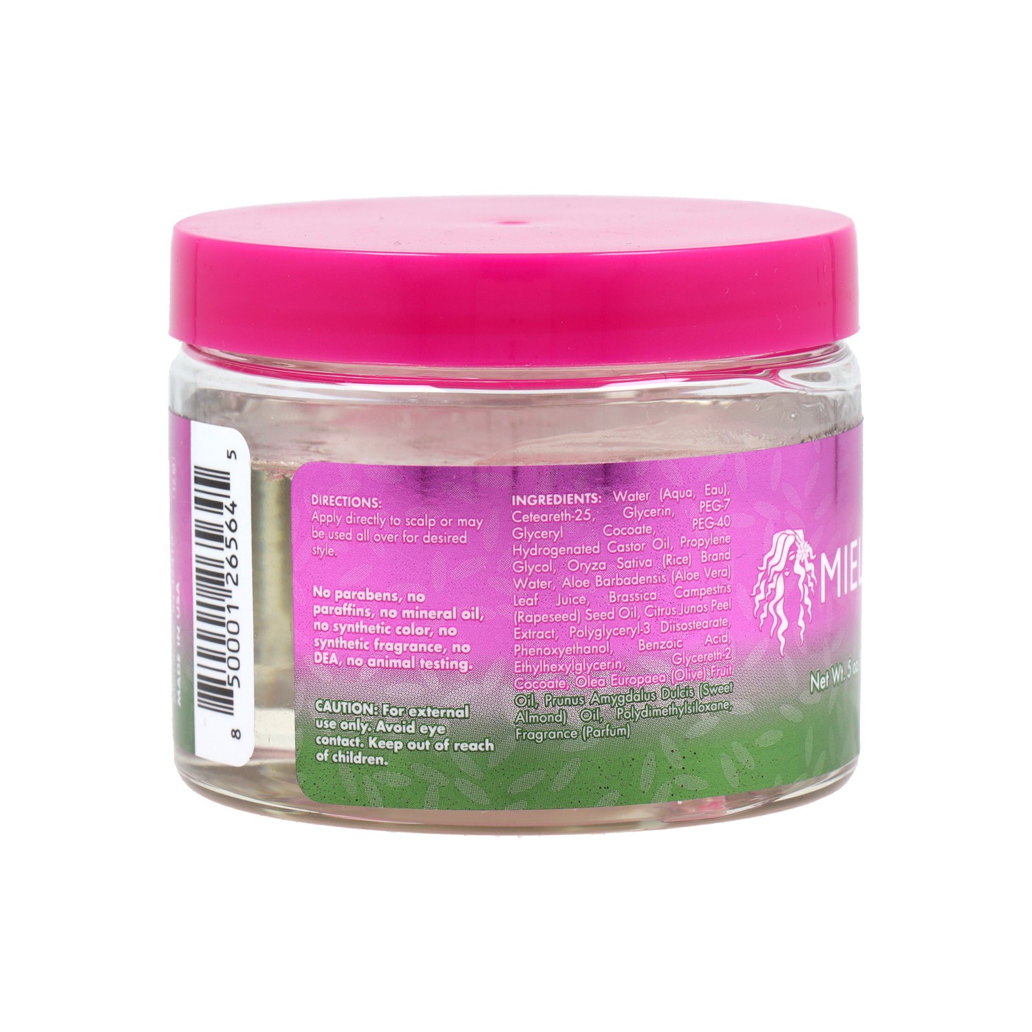 Mielle Rice Water Aloe Vera Trança Gel 142ml