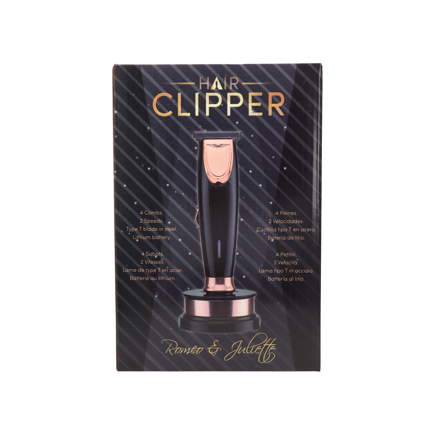 Albi R&J Maquina Clipper Noir/Rose (2840)