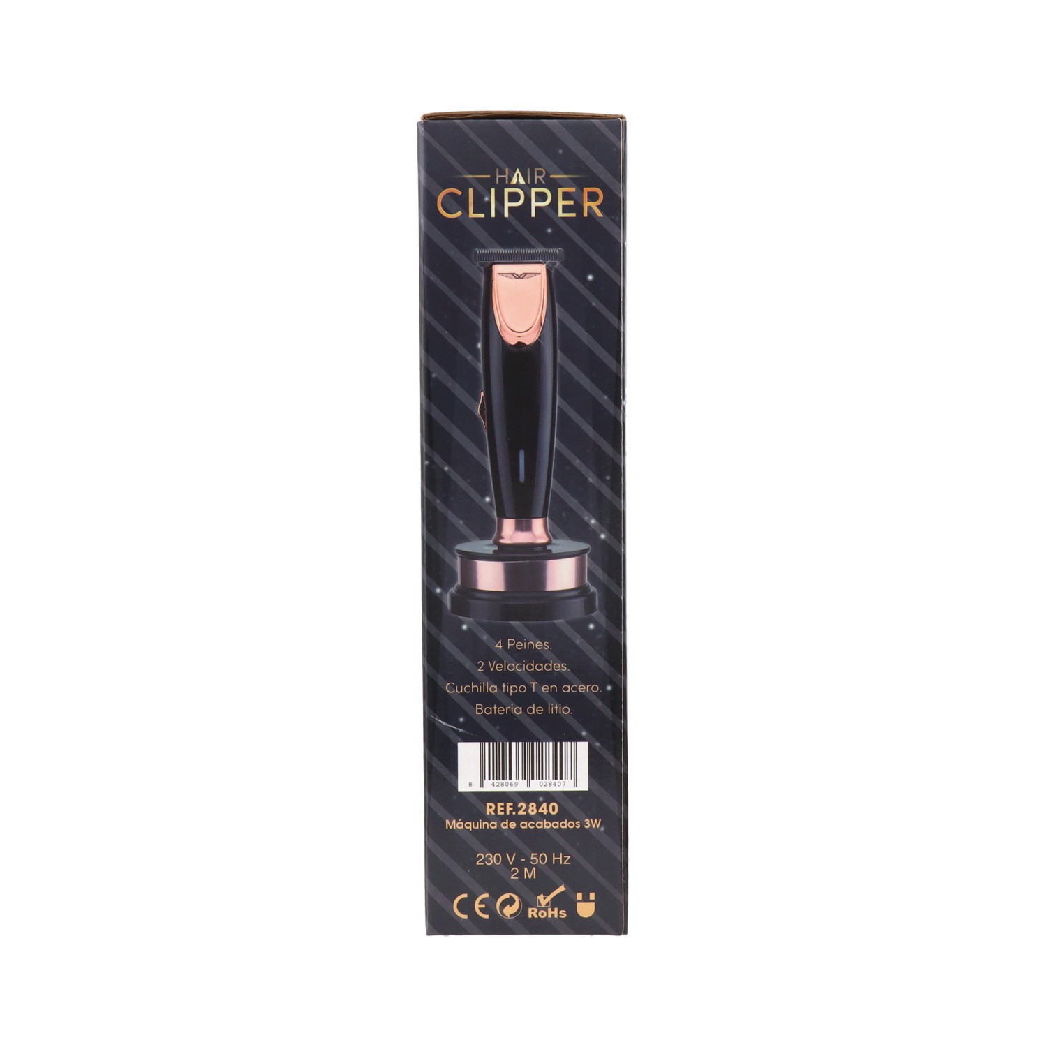 Albi R&J Maquina Clipper Noir/Rose (2840)