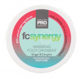 Mollon Pro Fcsynergy pomada de aquecimento para os pés gengibre e cânfora