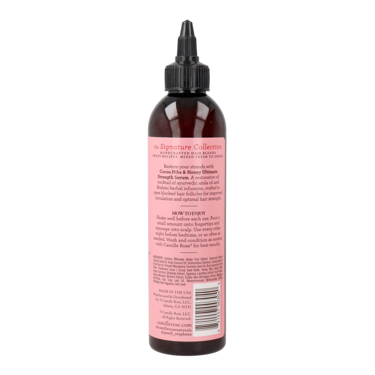 Camille Rose Cocoa Nibs & Honey Strength Serum 240Ml