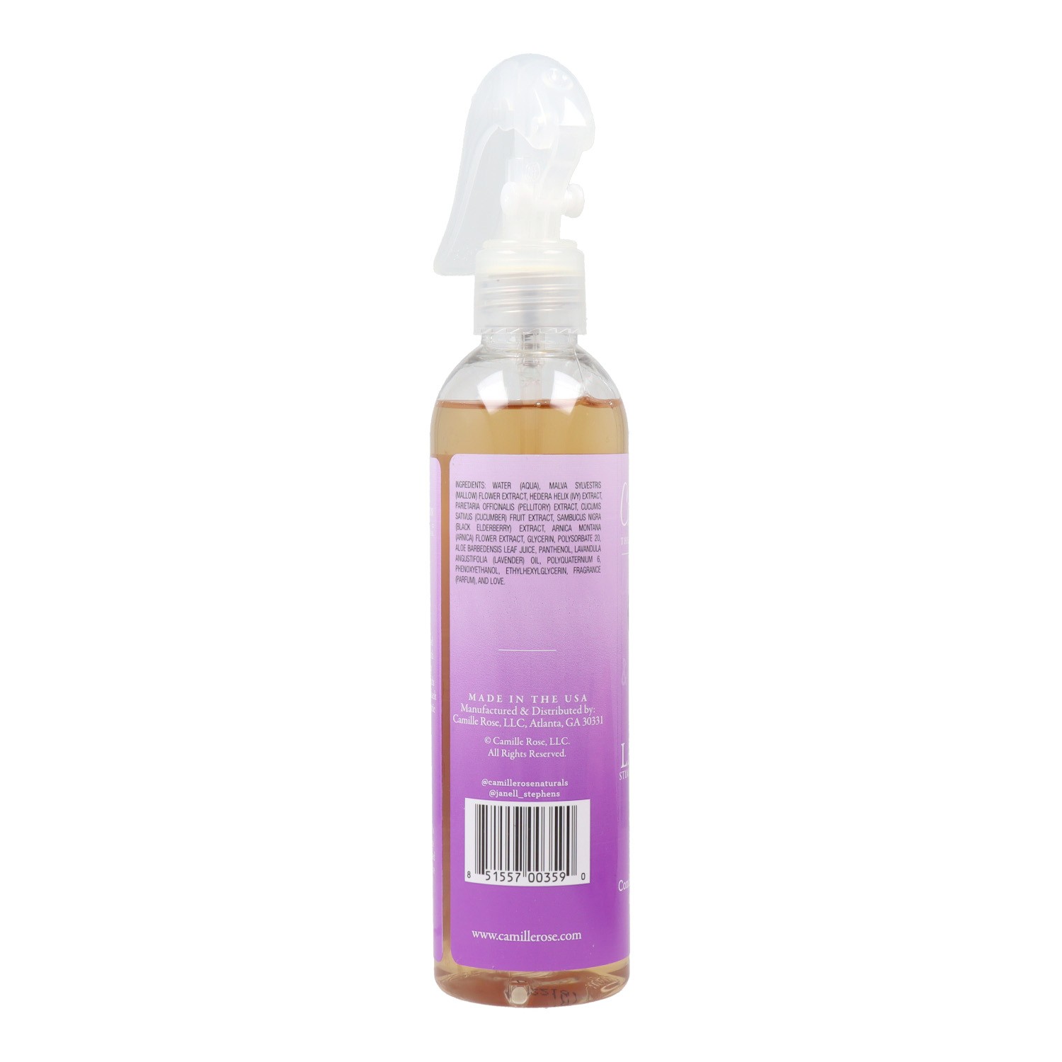 Camille Rose Lavanda Shaken Hair Spritzer 266Ml