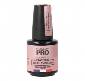 Mollon Pro Master Self Levelling Color Base Coat 01 Soft Pink