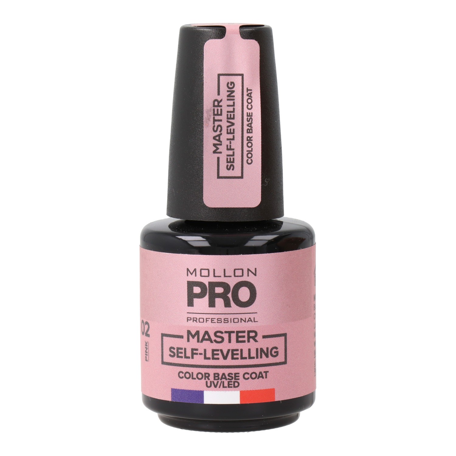 Mollon Pro Master Self Levelling Color Base Coat 02 Pink Mollon Pro Master Self Levelling Color Base Coat 02 Pink