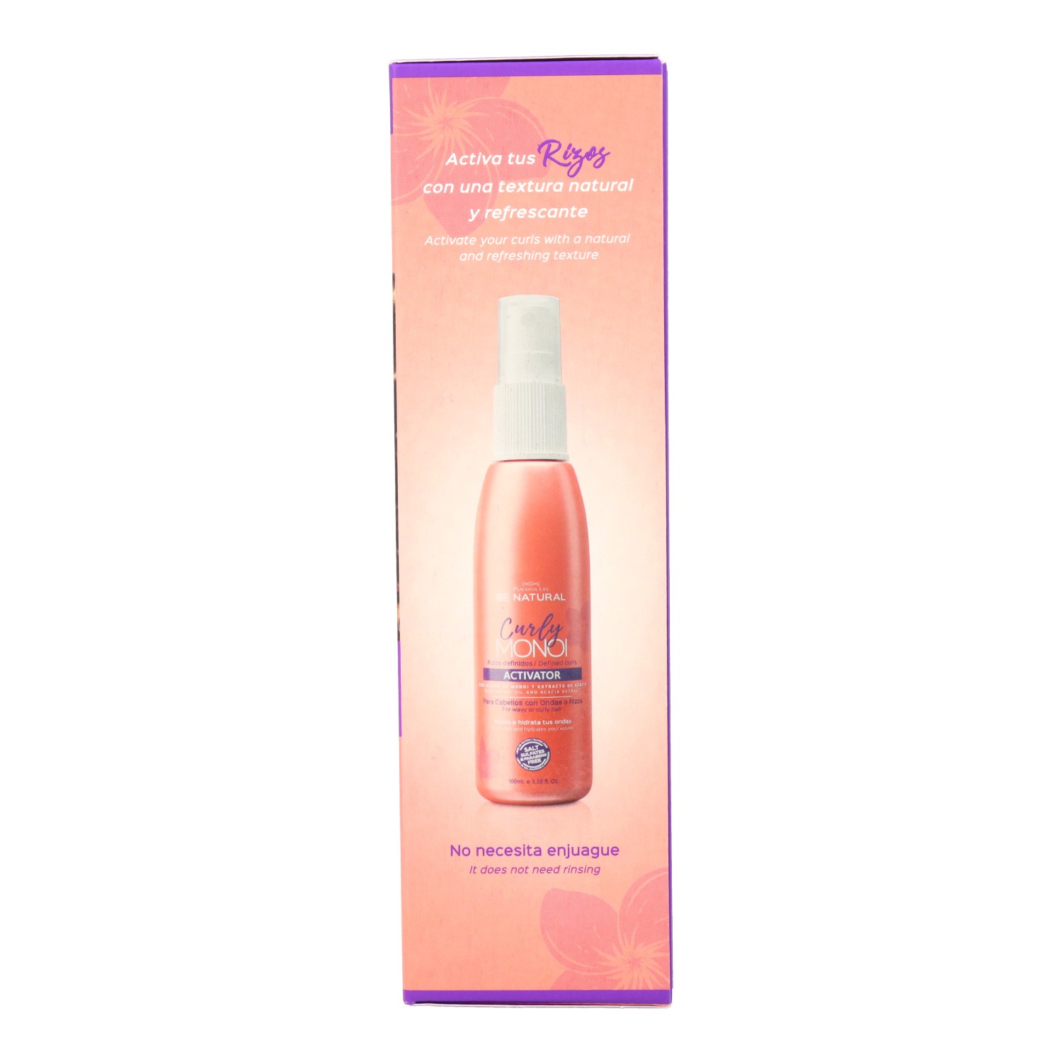 Placenta Life Be Nat Nutri Curly Monoi Activador Rizos 100 ml