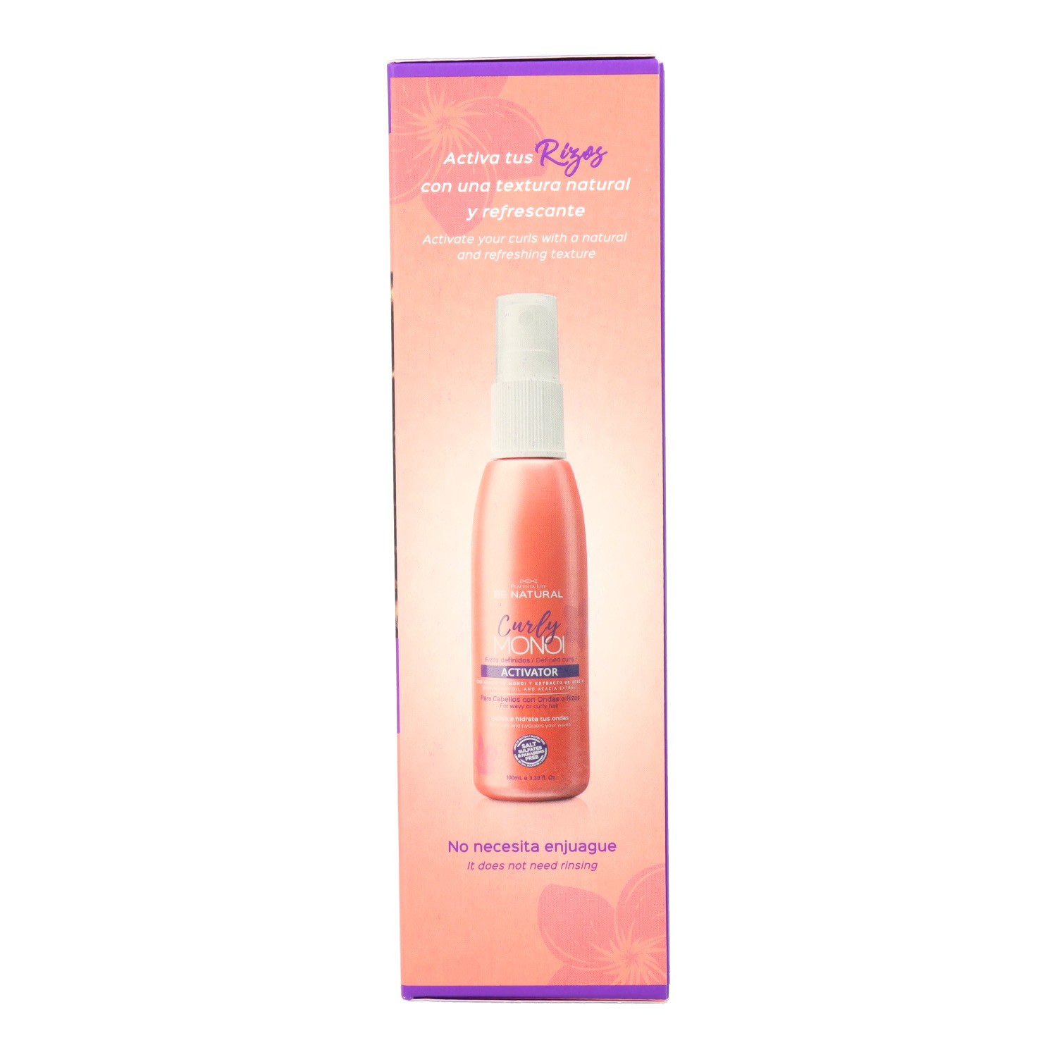 Placenta Life Be Nat Nutri Curly Monoi Activador Rizos 100 ml