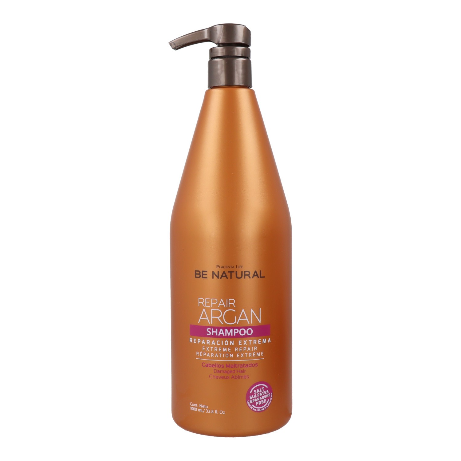 Placenta Life Be Nat Nutri Repair Argan Champu 1000 ml