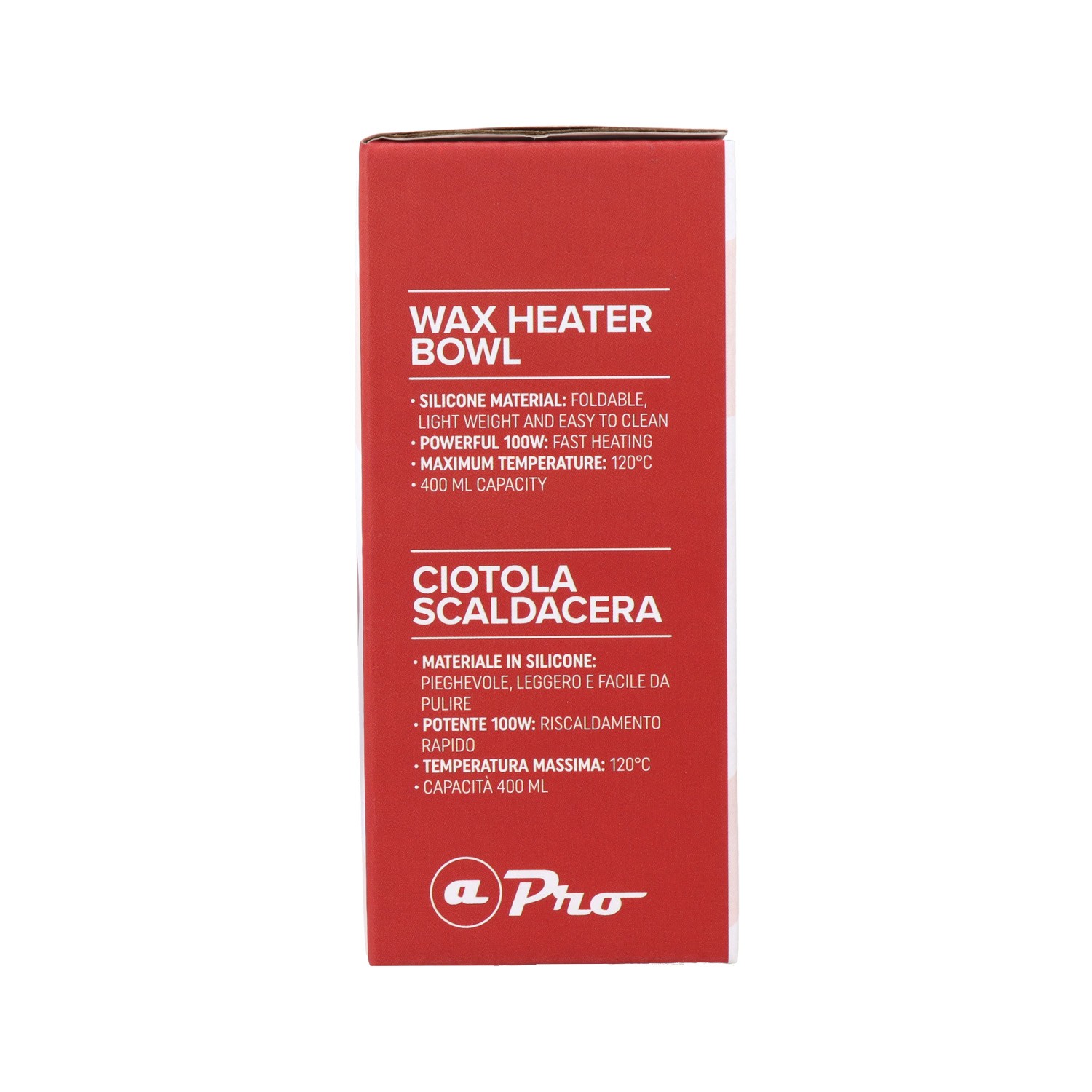 ALBI FUNDIDOR CERA SILICONA PLEGLABLE ROSA 450ML (2826)