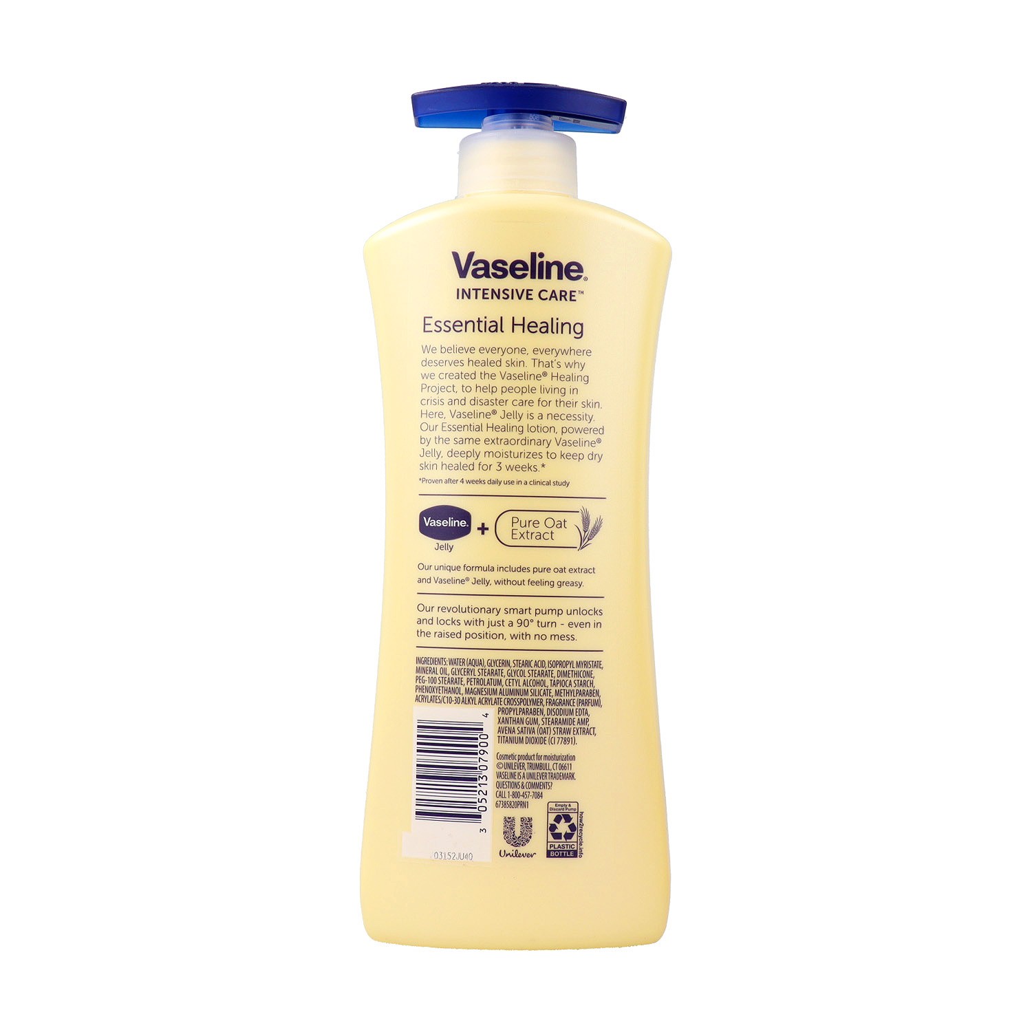 Vaseline Essential Healing Lotion 600ml