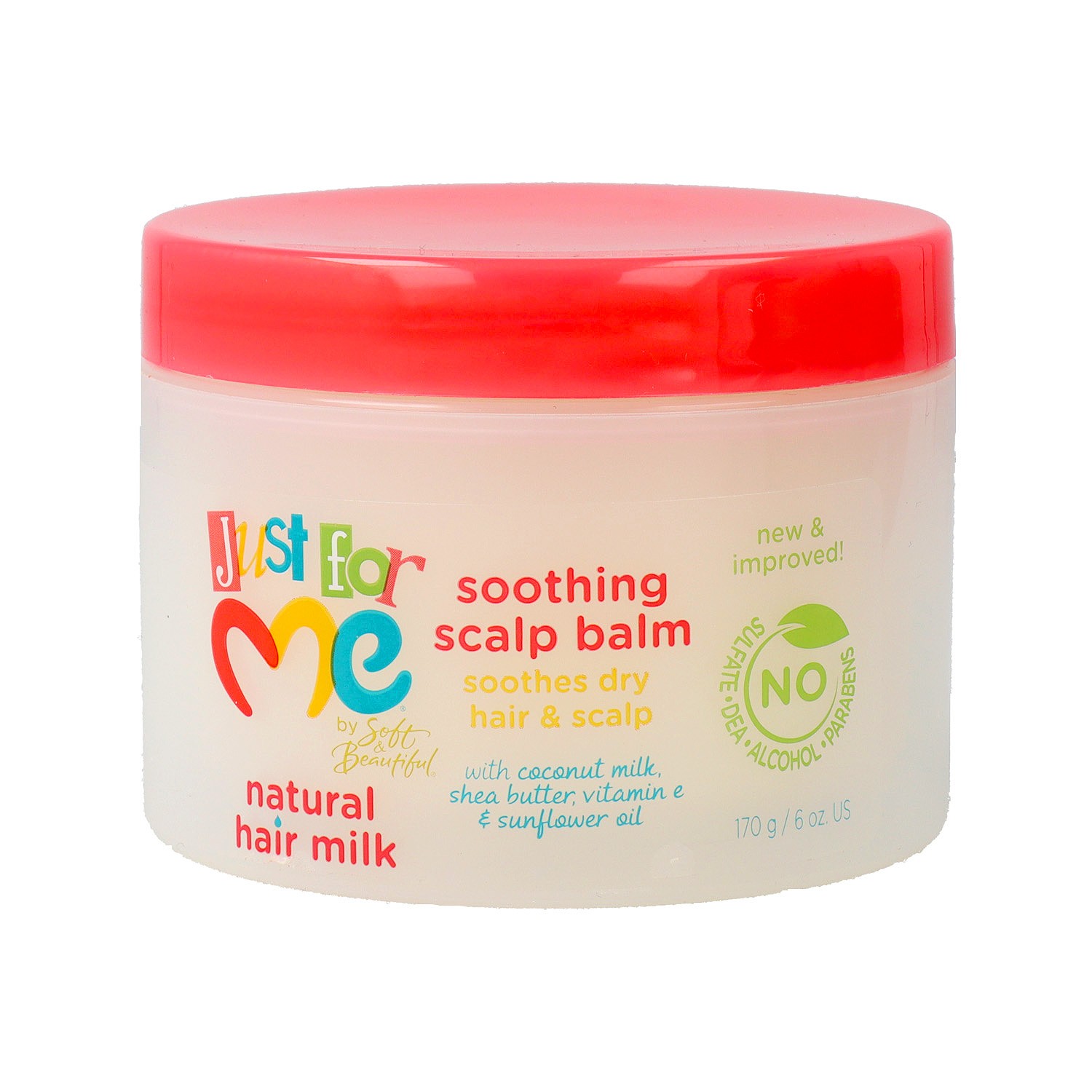 Soft & Beautyful Just For Me H/Milk Soothing Scalp Balm 170 ml