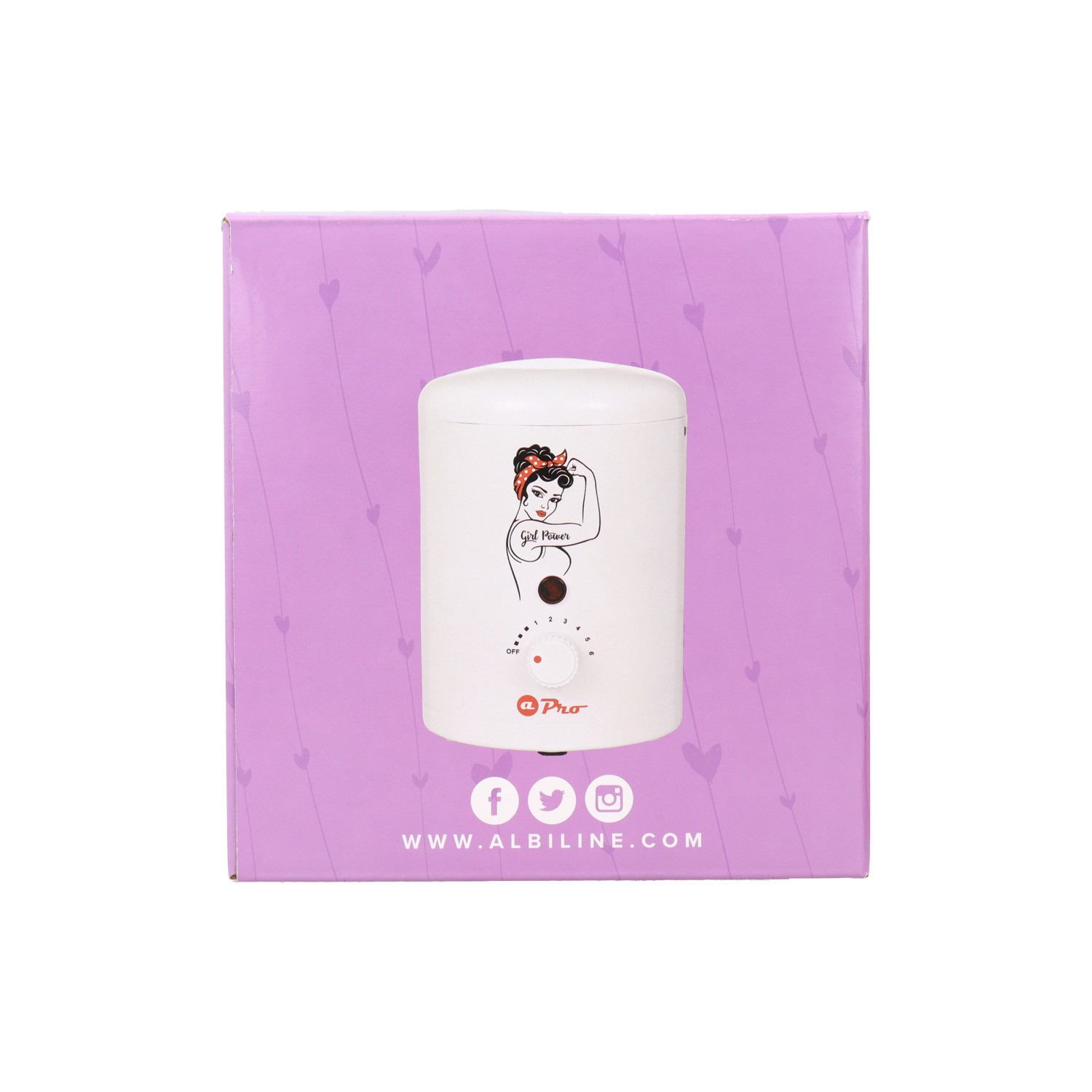 Albi Mini Fusor De Cera White Girl Power 165 ml