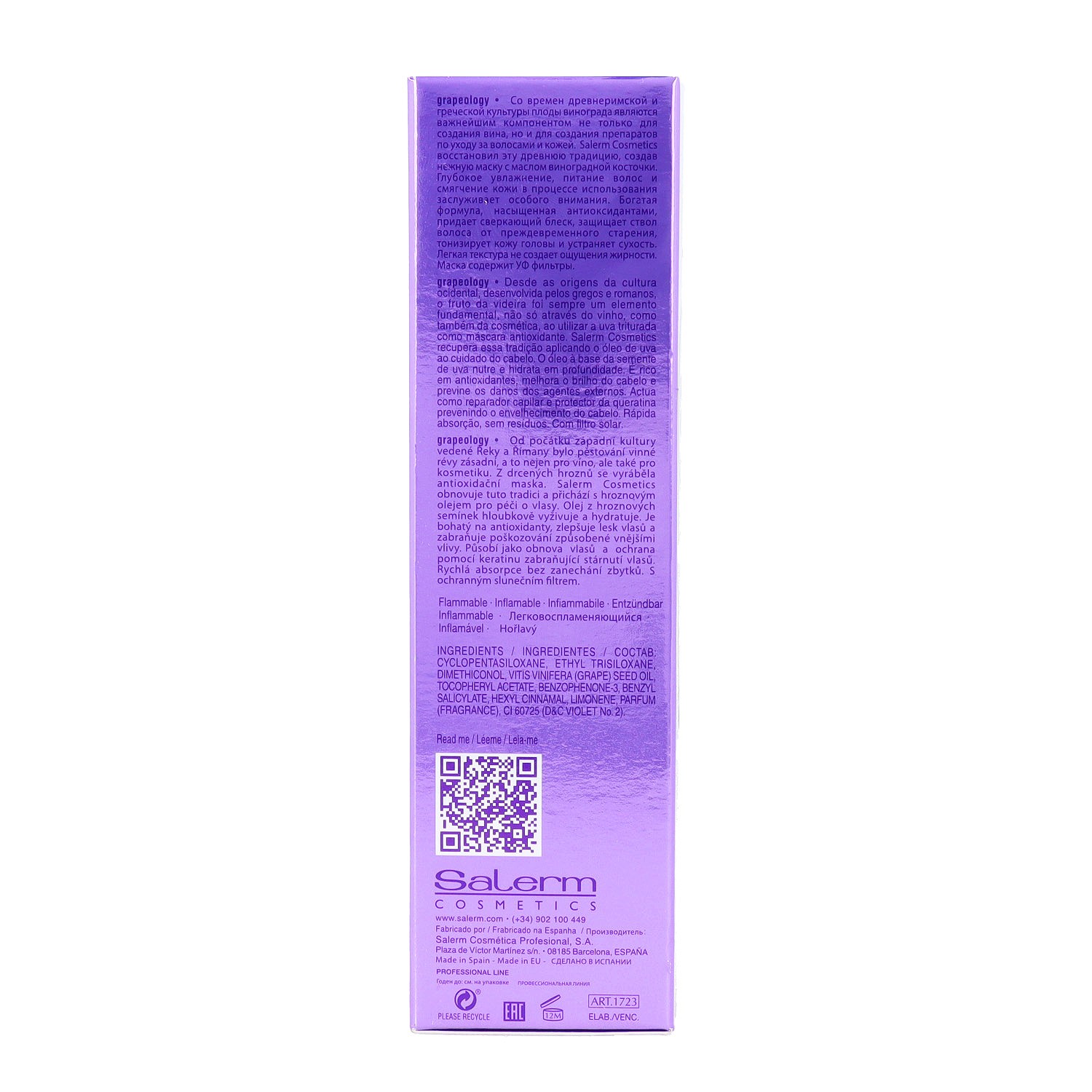 Salerm Biokera Grapeology 60 ml