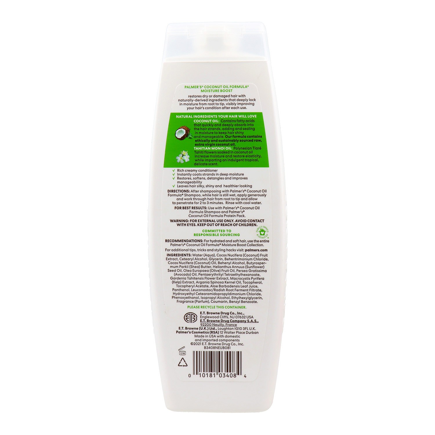 Palmers Coconut Oil Acondicionador 400 ml