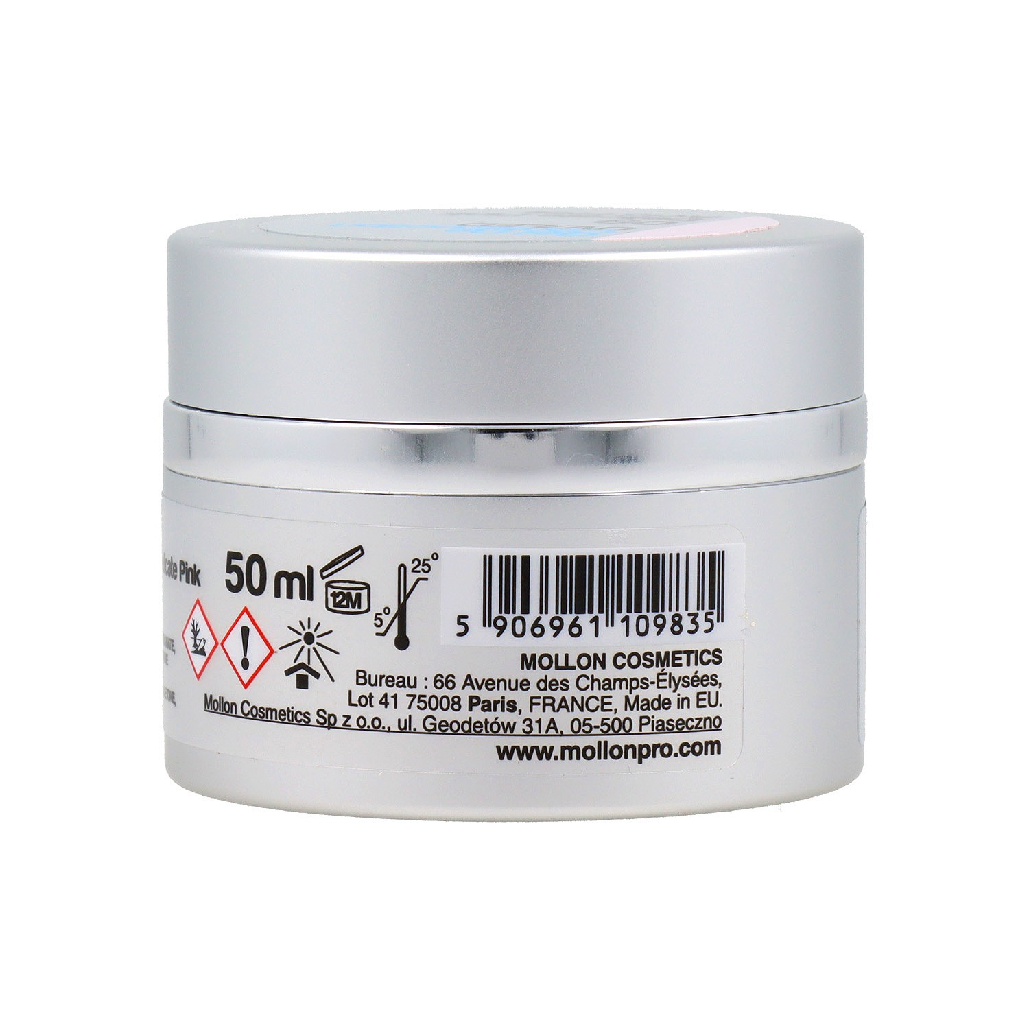 Mollon Pro Gel de Construction 09 delicado Rosa 50 ml