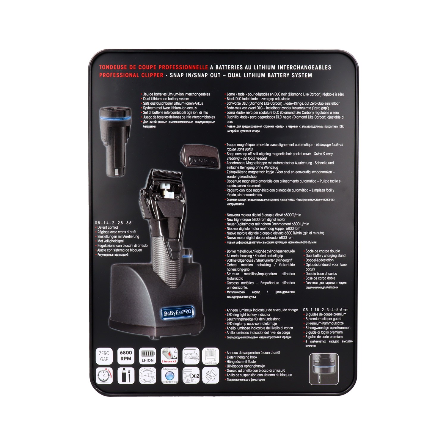 Babyliss 4artists Clipper Snap Fx Maquina