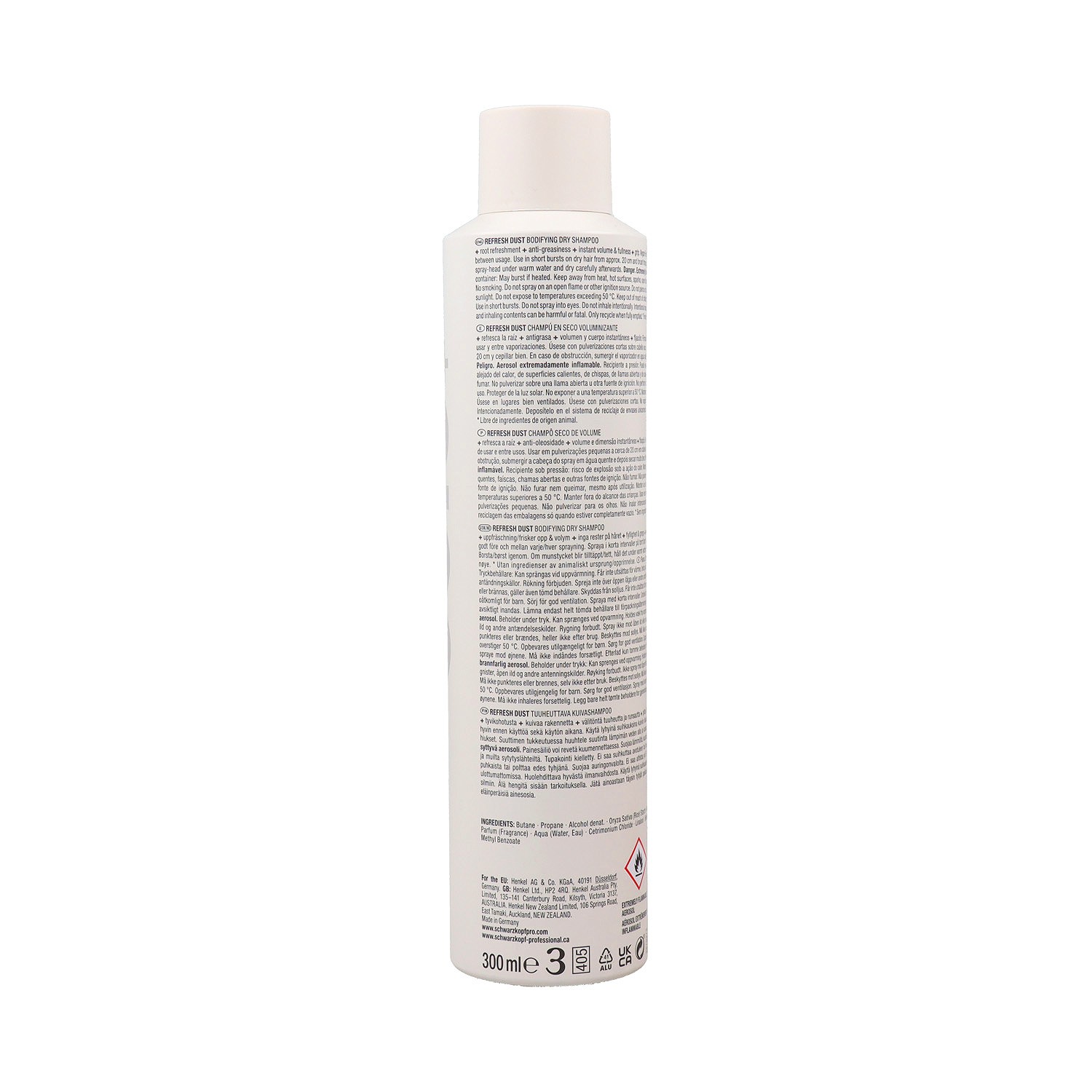 Schwarzkopf Osis Hair From The Next Day Refresh Dust Dry Shampoo 300 ml