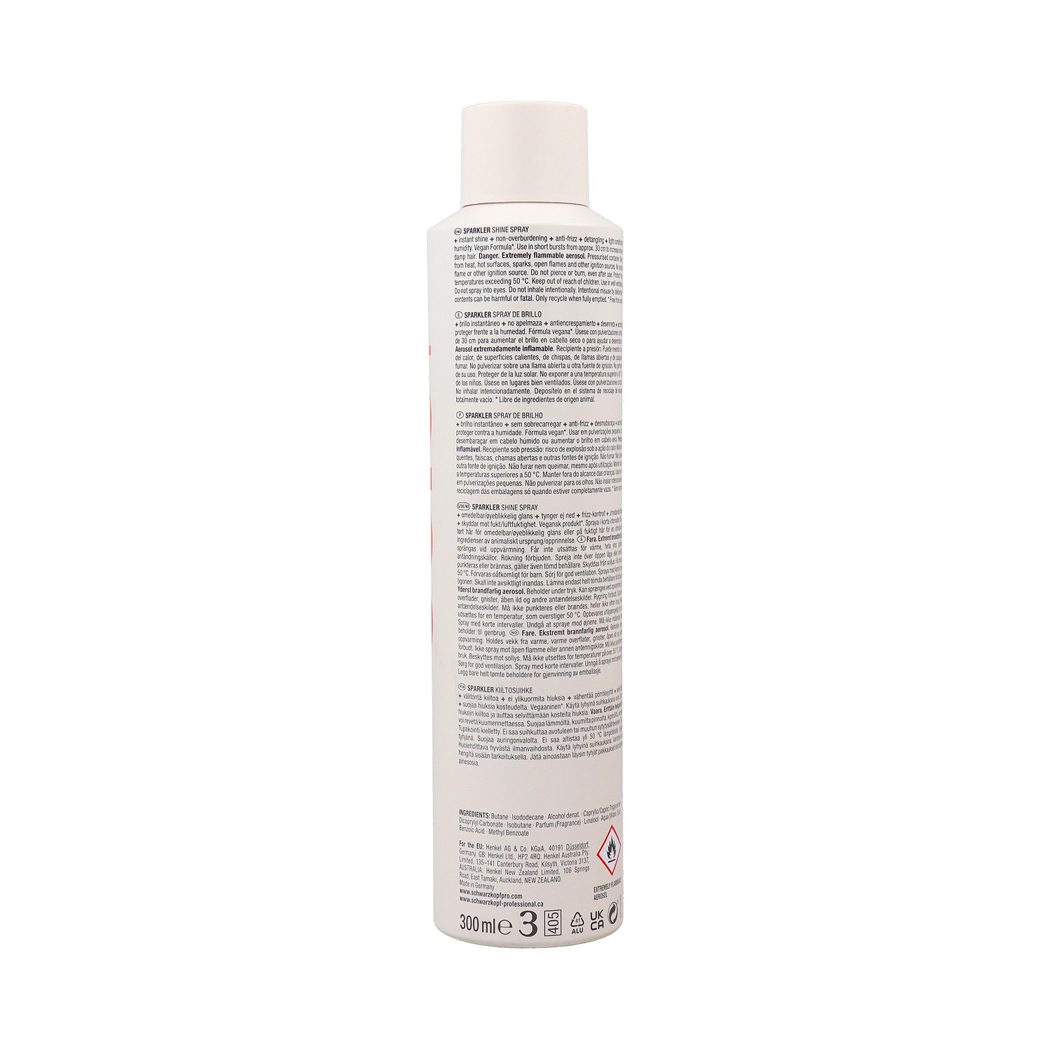 Schwarzkopf Osis Suavidad Y Brillo Sparkler Shine Spray 300 ml