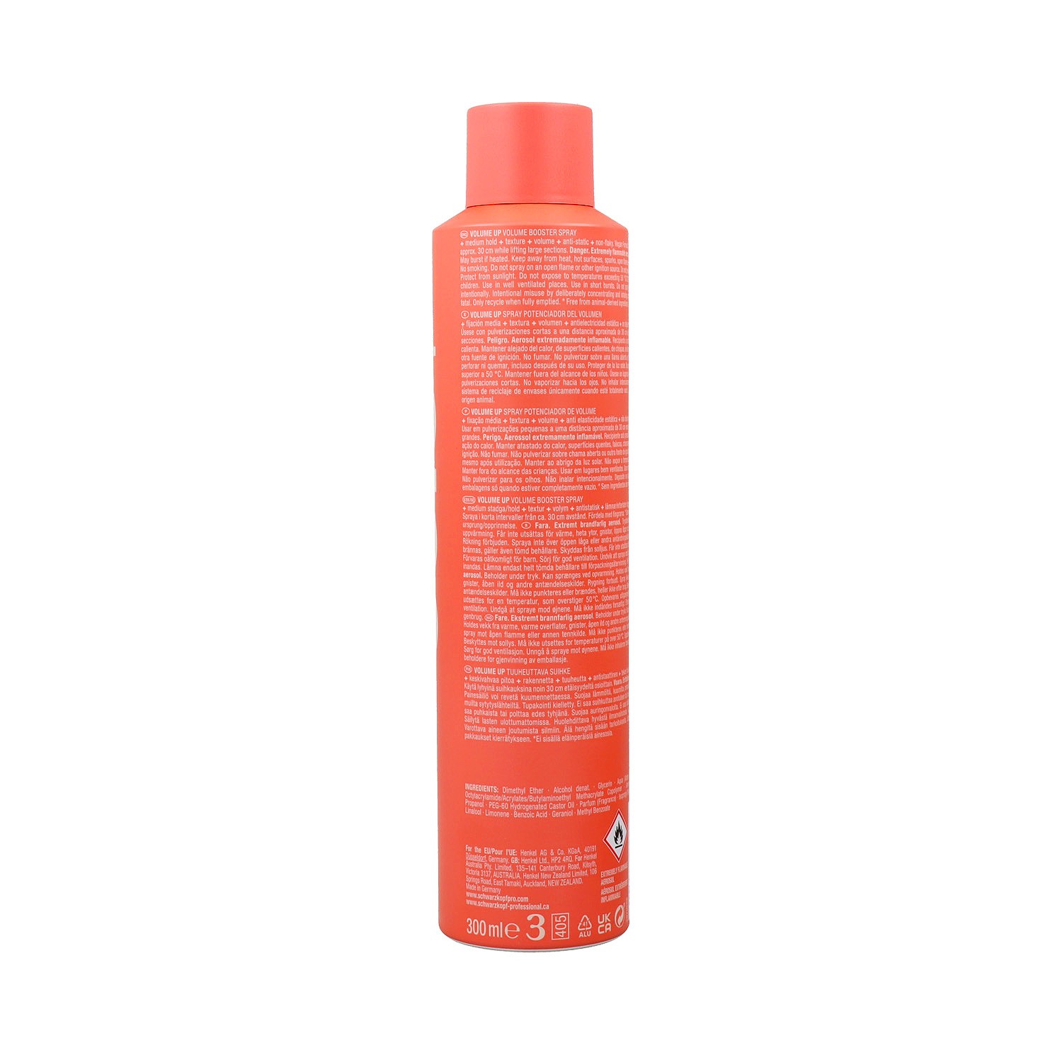 Schwarzkopf Osis Volumen Y Cuerpo Up Booster Spray 300 ml