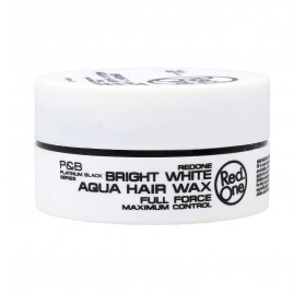 Red One Bright White Aqua Hair Wax Full Force Cera 150 ml