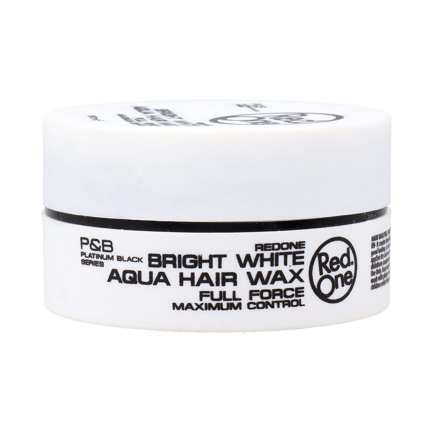 Red One Bright White Aqua Hair Wax Full Force Cera 150 ml