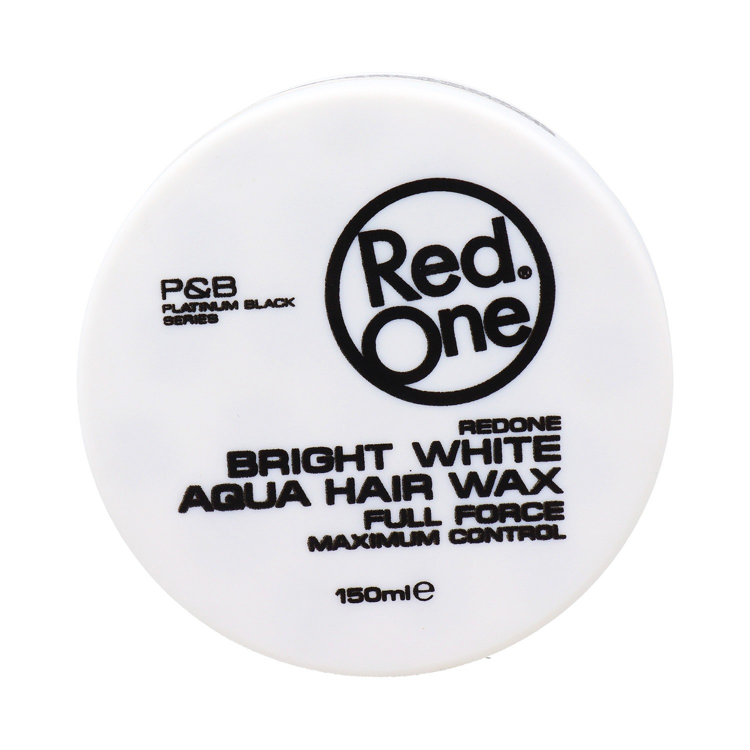 Red One Bright White Aqua Hair Wax Full Force Cera 150 ml