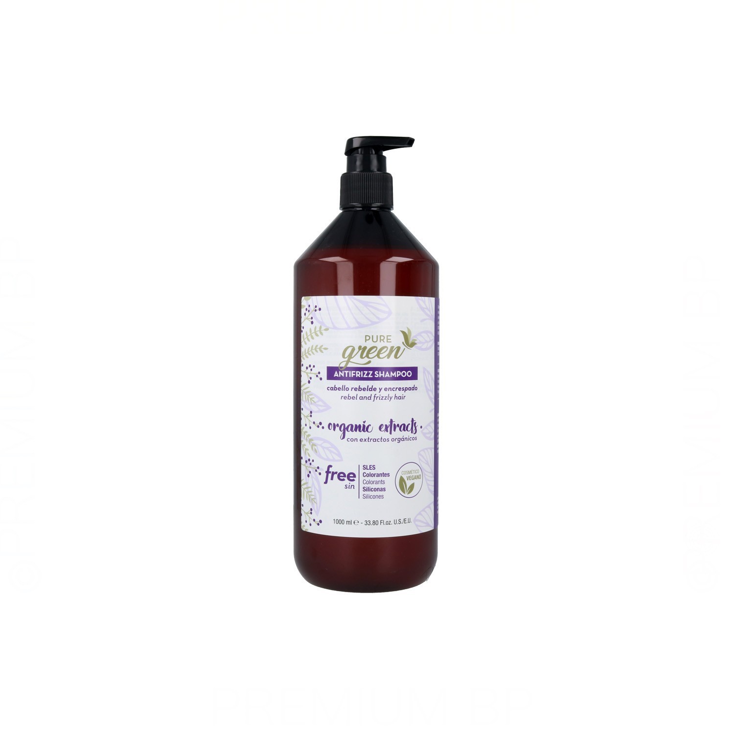 OUTLET Pure Green Antifrizz Champú 1000 ml