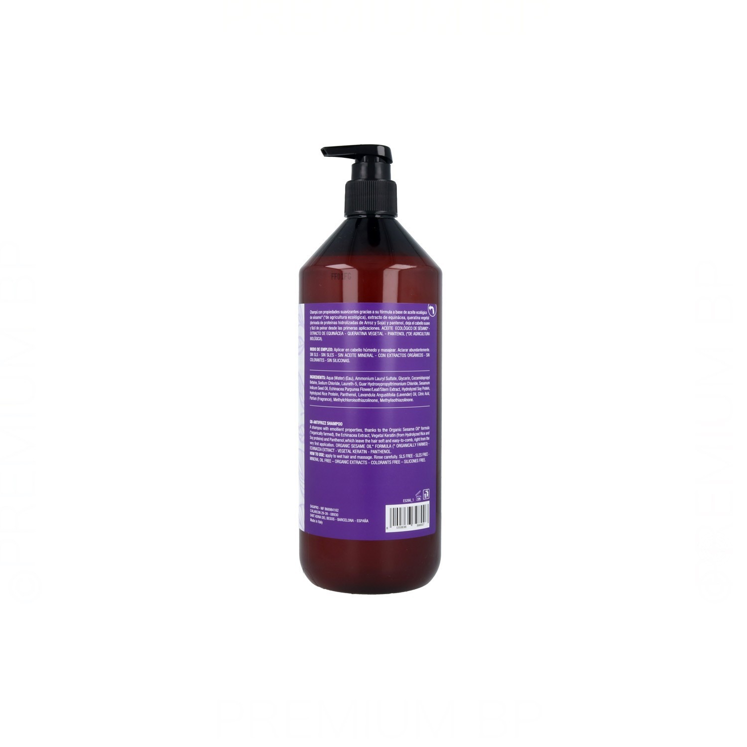 OUTLET Pure Green Antifrizz Champú 1000 ml