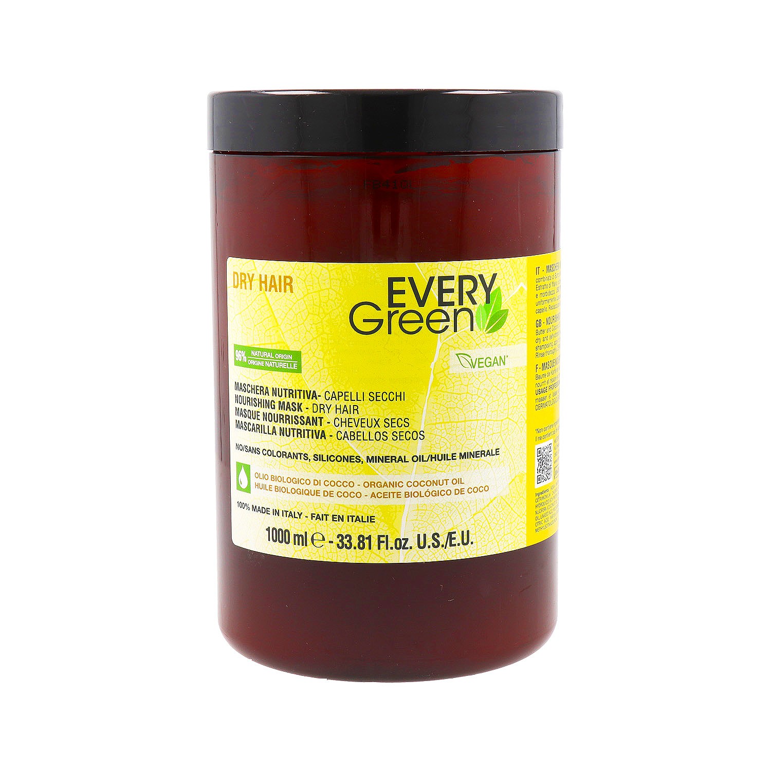 Dikson Every Green Máscara nutritiva para cabelos secos 1000 ml