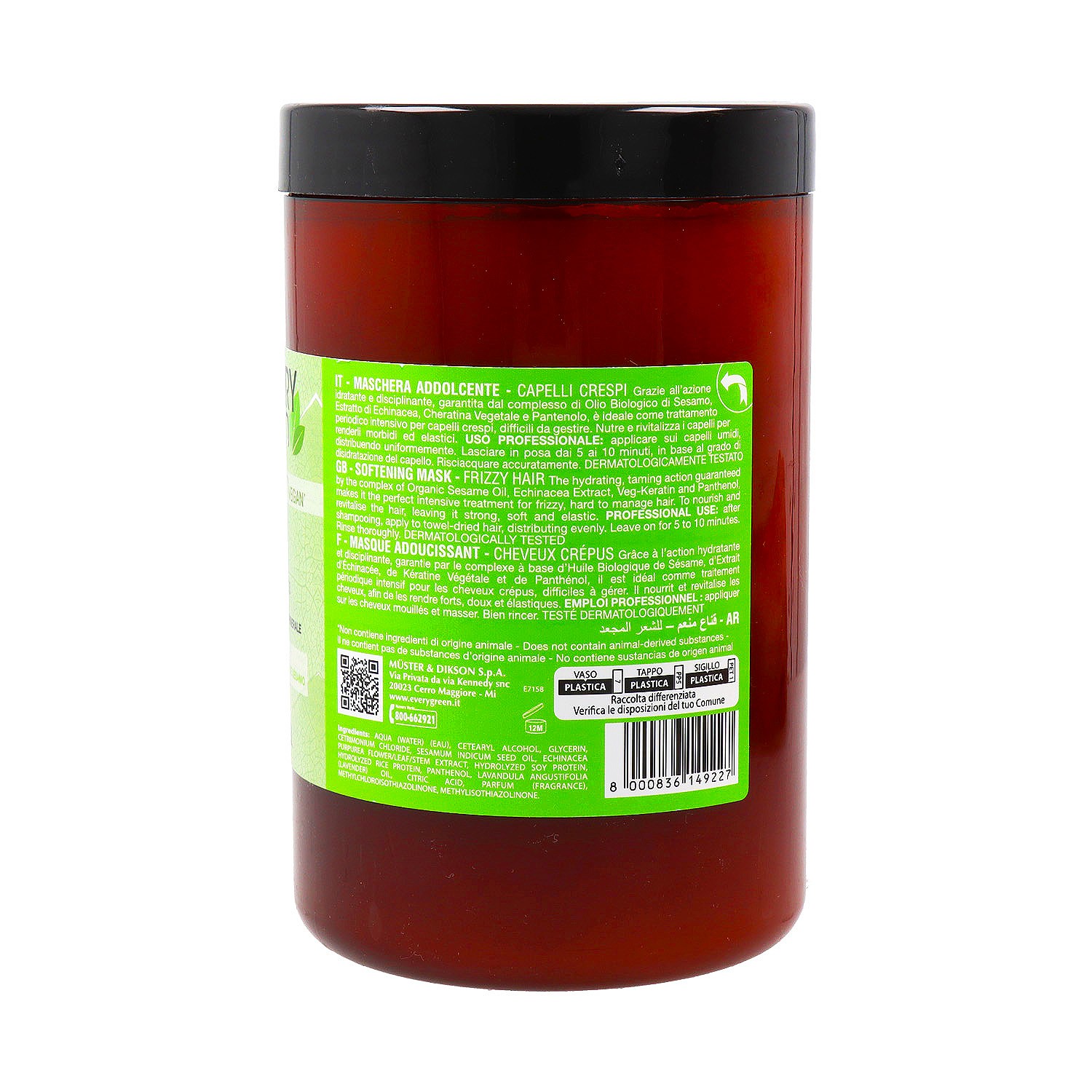 Dikson Every Green Anti Frizz Mask 1000 ml