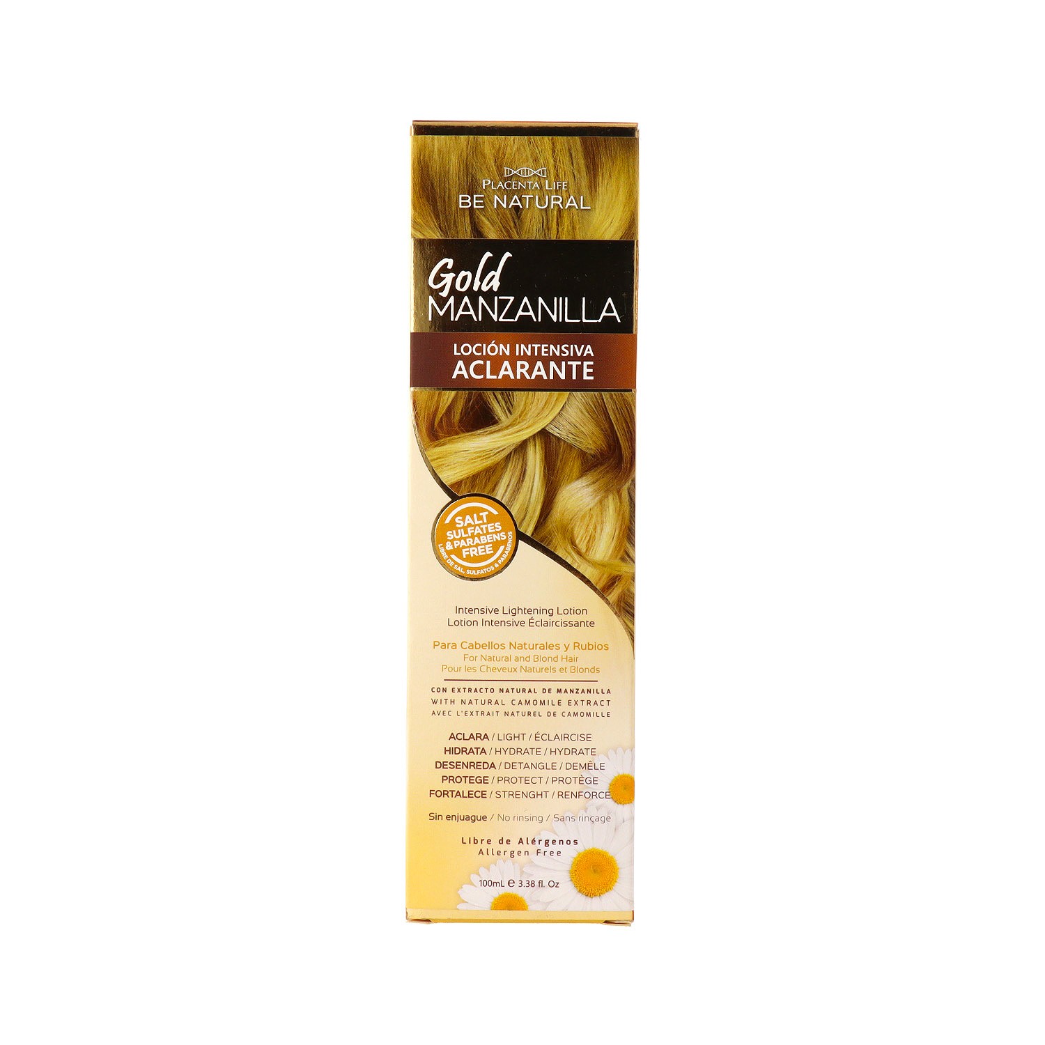 Placenta Life Be Nat Nutri Gold Chamomile Clarifying Lotion 100 ml