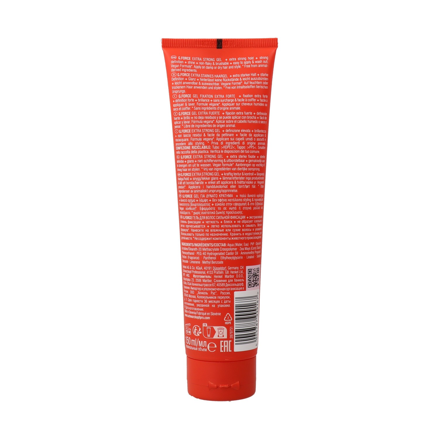 Schwarzkopf Osis Texture G.Force Gel 150 ml