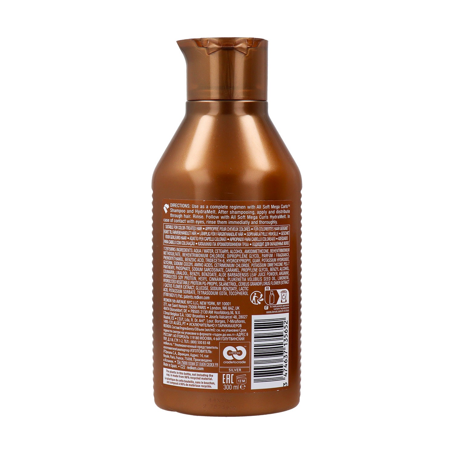 Redken All Soft Mega Curls 7% Acondicionador 300 ml