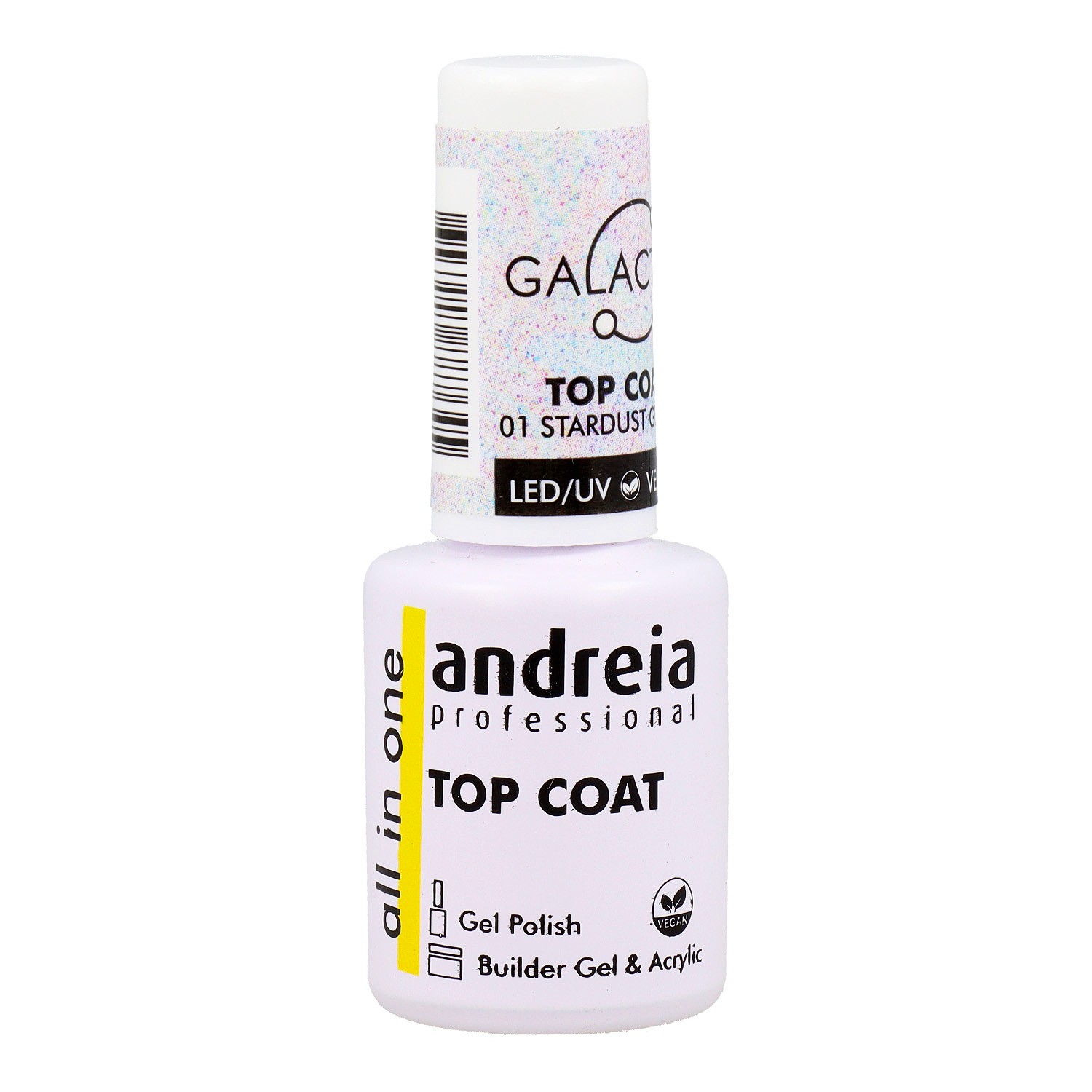 Andreia Top Coat Galactic Color 01 Stardust Glitter 10.5 ml Andreia Top Coat Galactic Color 01 Stardust Glitter 10.5 ml