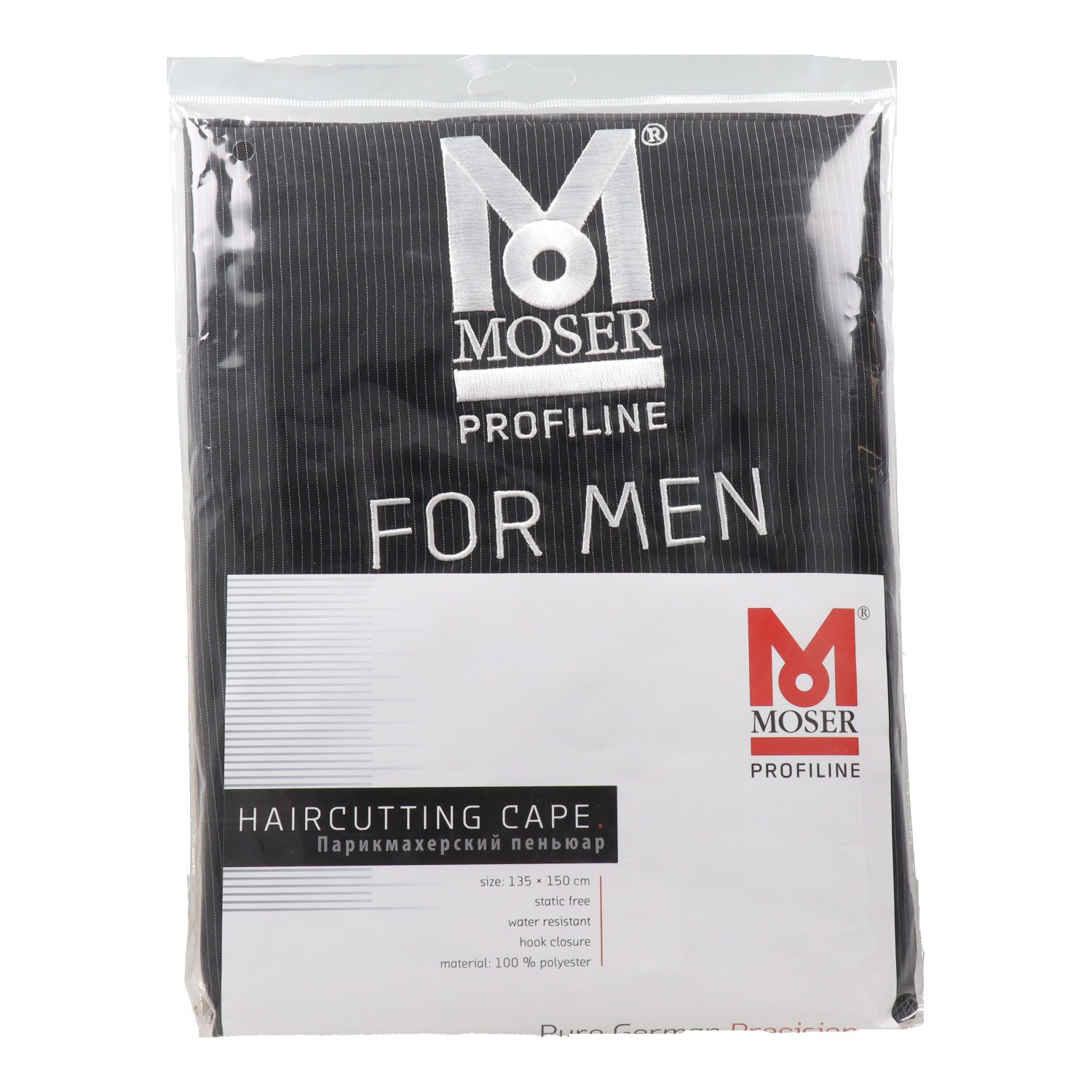 Moser For Men Capa Barbero Poliester 135 x 150 cm Moser For Men Capa Barbero Poliester 135 x 150 cm