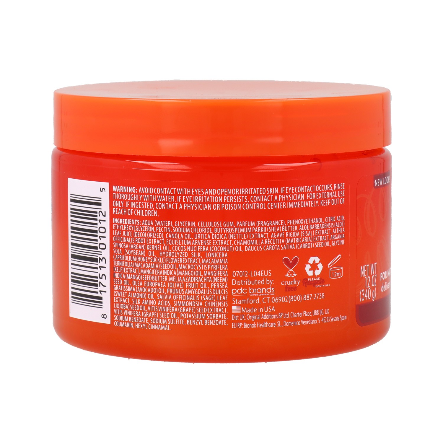 Cantu Shea Butter Natural Hair Define & Shine Custard 340g/12oz