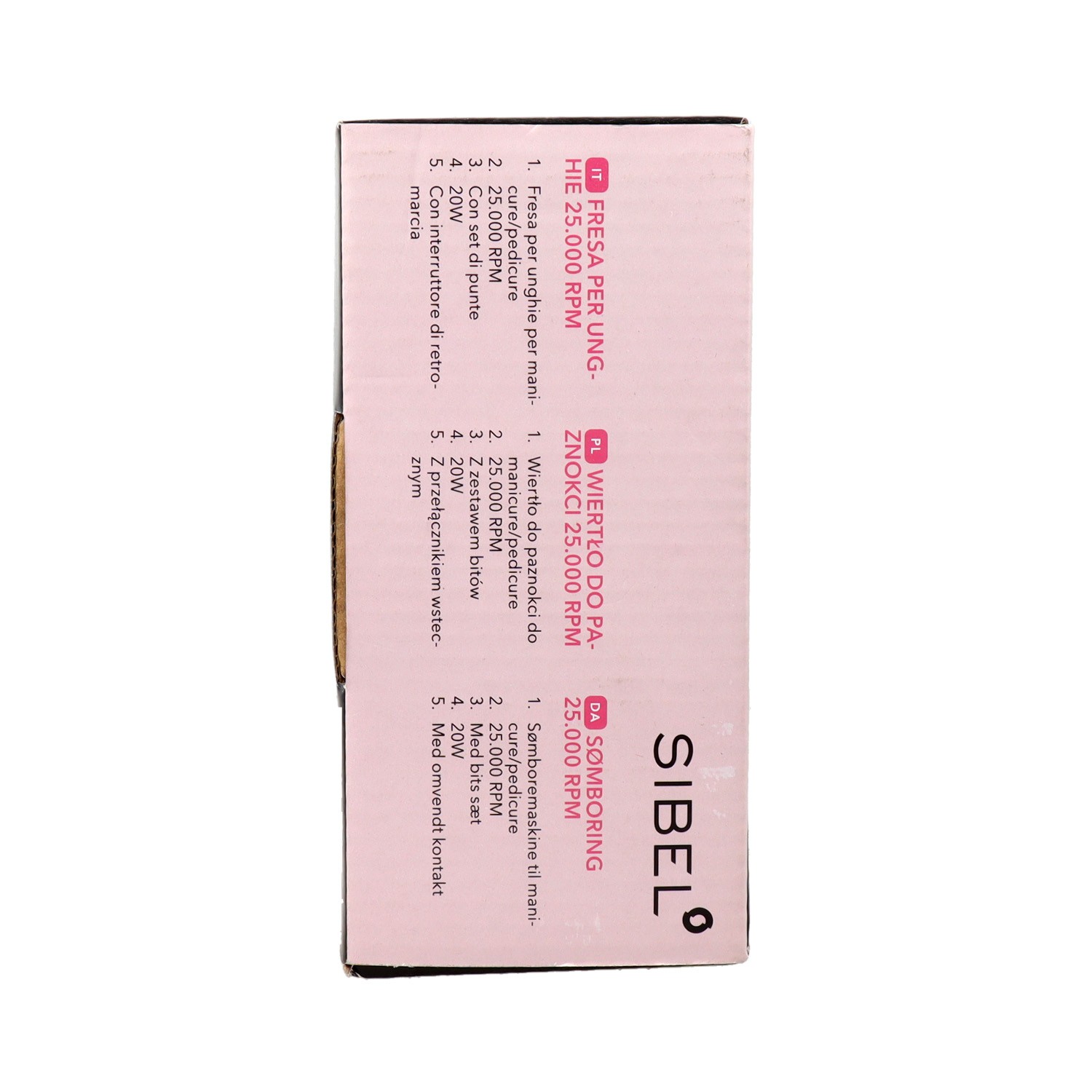 Sinelco Sibel Cyber Nail Drill 25.000 Rpm