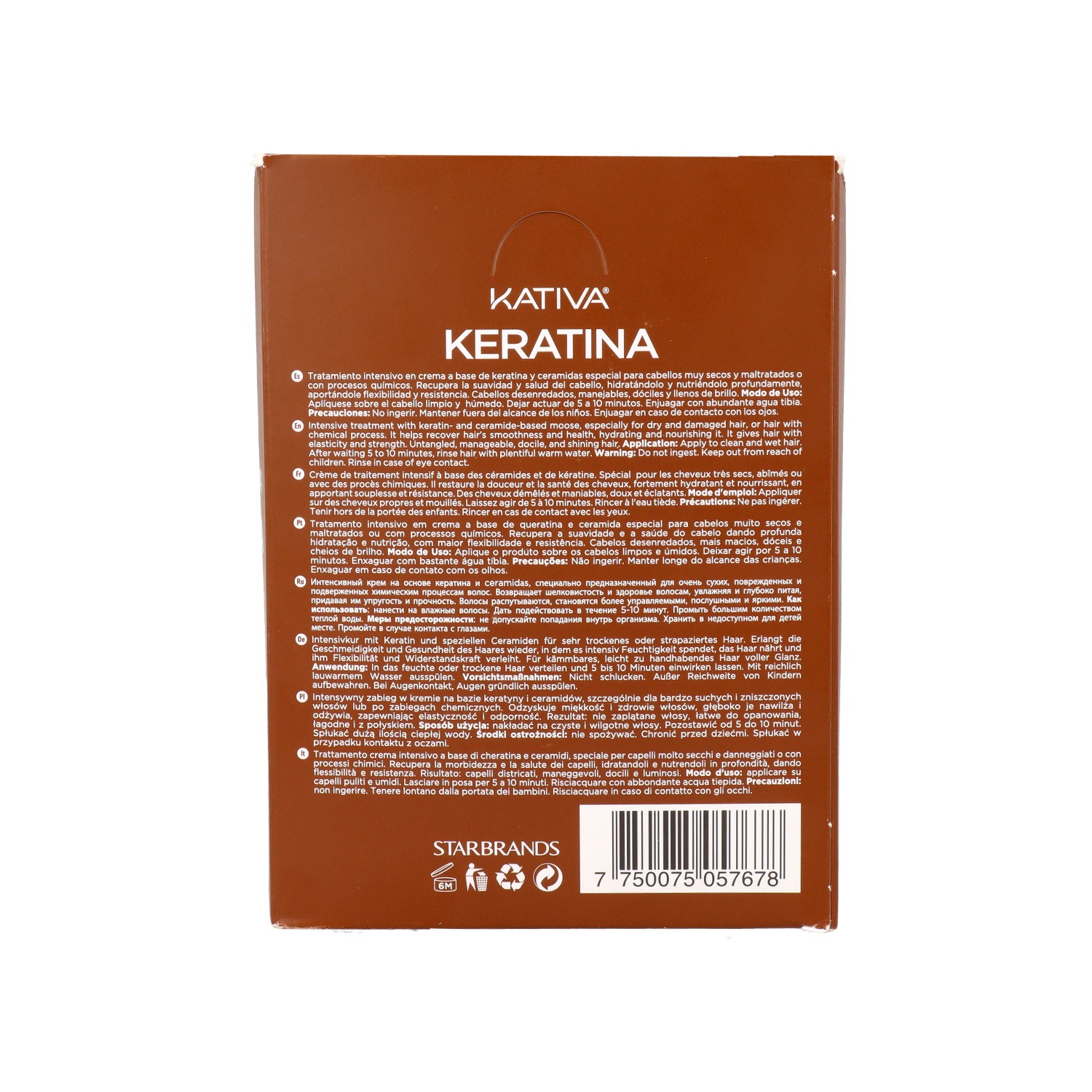 Kativa Trattamento Intensivo Alla Cheratina 12 X 50 gr