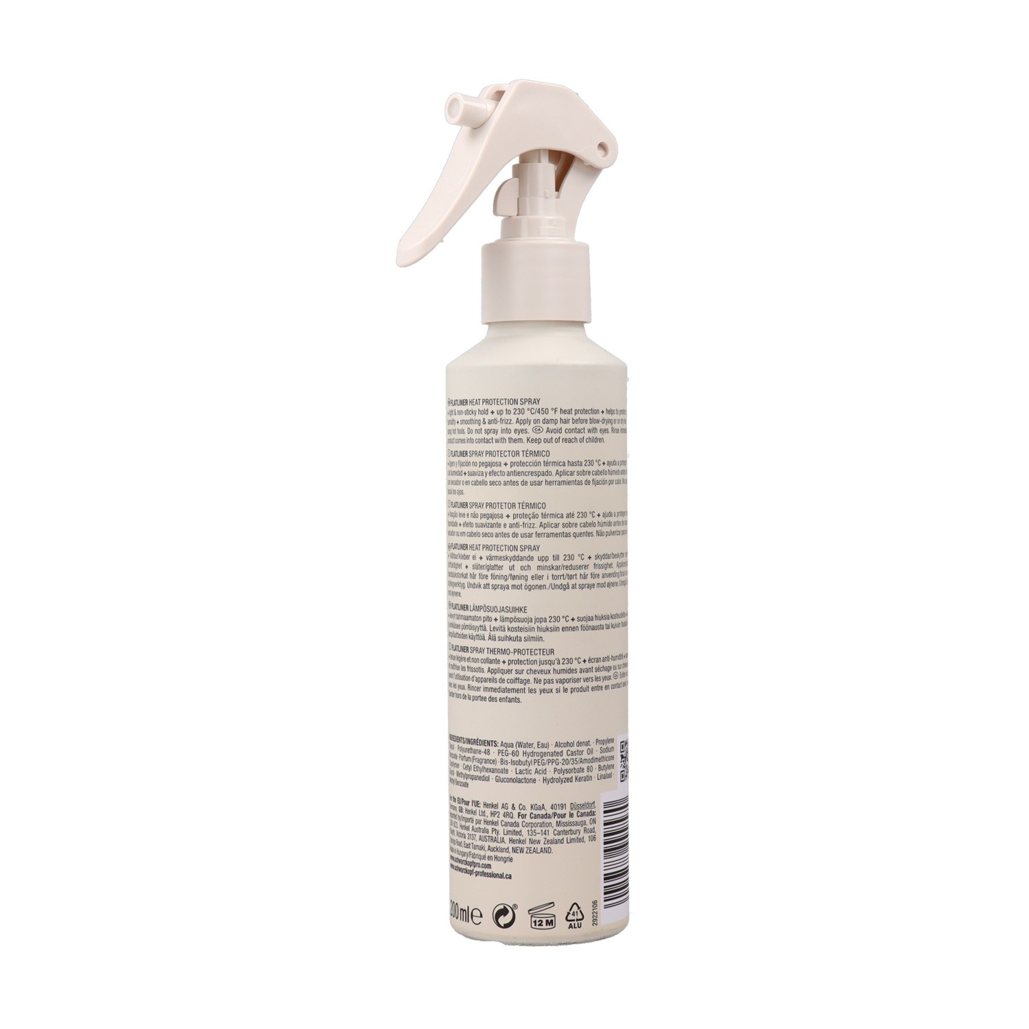 Schwarzkopf Osis Suavidad Y Brillo Flatliner Spray 200 ml